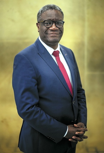  Denis Mukwege, lekarz, pastor i noblista, jest jednym z kandydatów na prezydenta.