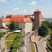 Wawel – jeden  z najbardziej znanych zabytków Krakowa.