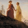 Louis Janmot, „Poemat duszy”, olej na płótnie, Muzeum Sztuk Pięknych w Lyonie.