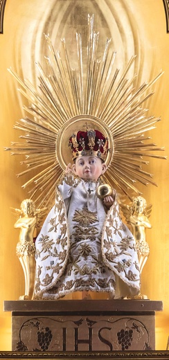 Figurka Dzieciątka Jezus, zwanego Koletańskim, jest przechowywana w klasztorze św. Józefa od 1823 roku.