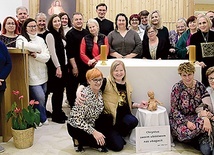 Uczestnicy rekolekcji.