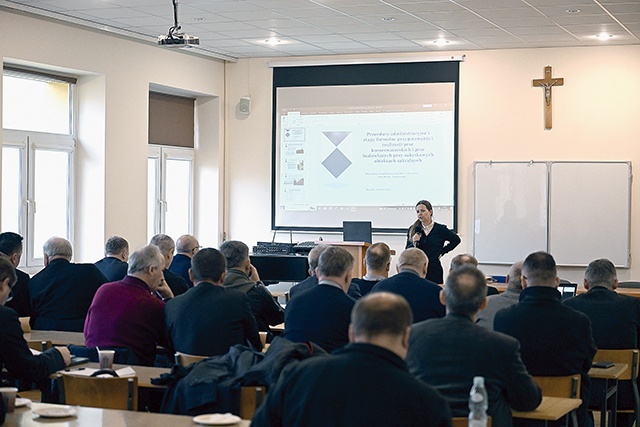 	Konferencja szkoleniowa odbyła się w seminarium w Koszalinie.