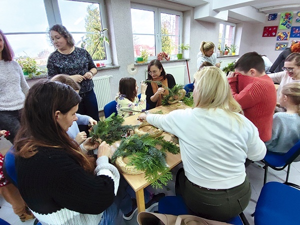 Spotkanie wprowadziło uczestników  w adwentowy klimat. 