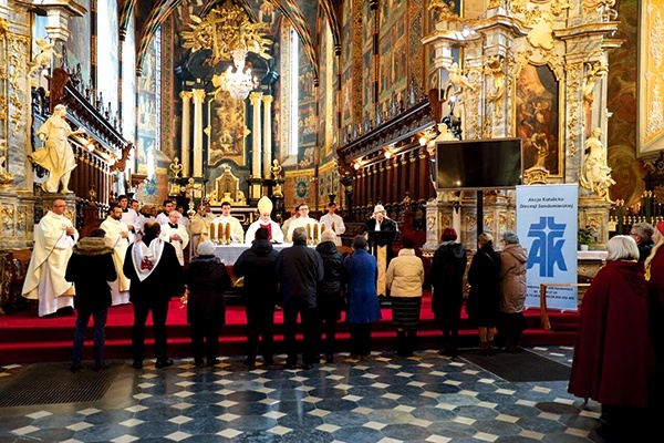 Nowi członkowie wyrazili gotowość służby Kościołowi. 