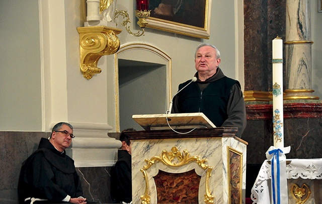 	– Kolejne rozdziały powstawały w miarę powiększania się wspólnoty braci – mówił prelegent.