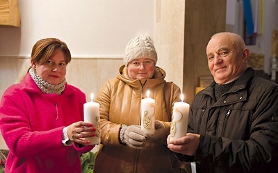 600 takich świec rozprowadzą w parafii pw. Pierwszych Męczenników Polski w Gorzowie Wlkp.