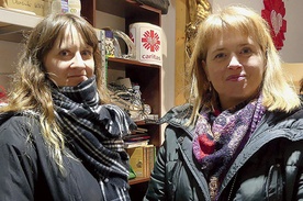 Dorota Teplicka (z lewej) i Barbara Czajka – opiekunki wolontariuszy.