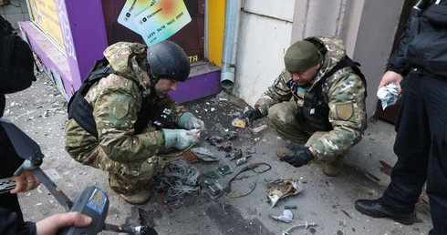 W sylwestra Rosjanie użyli rekordowej liczby dronów