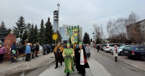 Orszak Trzech Króli w Tarnobrzegu.