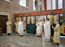 Bp Juszczak przewodniczył liturgii w katedralnej cerkwi we Wrocławiu.