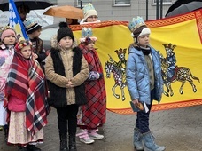 Orszak Trzech Króli 2024. Maryja i Józef w śląskich strojach