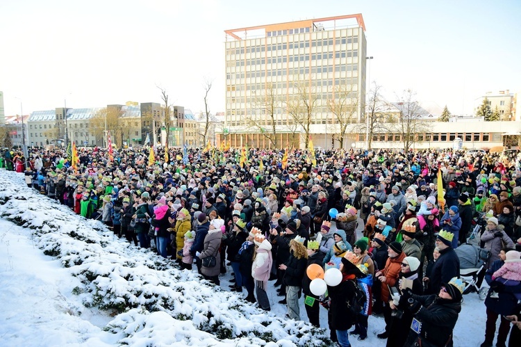 Olsztyn. Orszak Trzech Króli