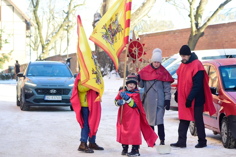 Olsztyn. Orszak Trzech Króli