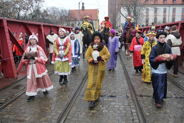 Orszak Trzech Króli we Wrocławiu 2024