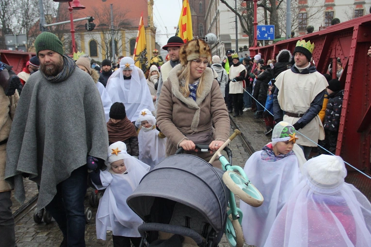 Orszak Trzech Króli we Wrocławiu 2024