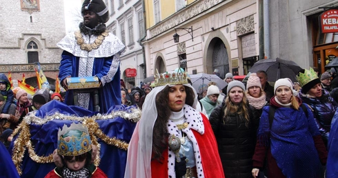 Orszak Trzech Króli w Krakowie 2024