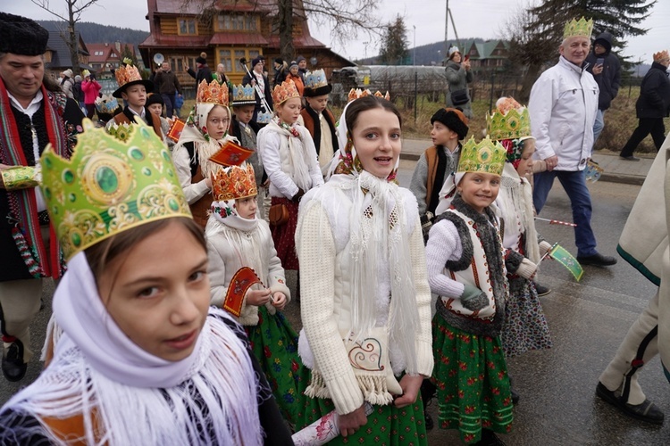 Orszak Trzech Króli w Kościelisku