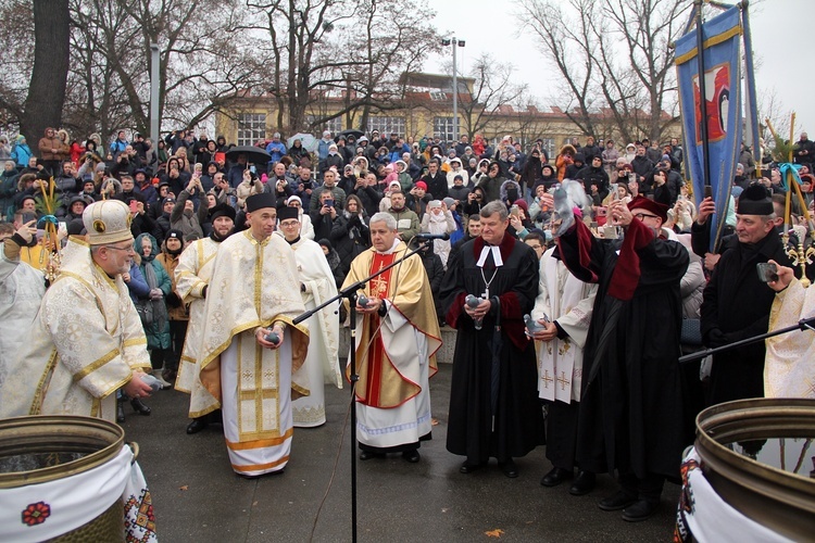 Święto Jordanu u grekokatolików - ekumeniczna ceremonia nad Odrą