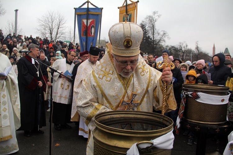 Święto Jordanu u grekokatolików - ekumeniczna ceremonia nad Odrą