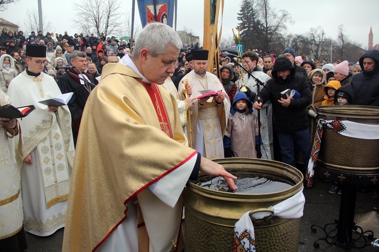 Święto Jordanu u grekokatolików - ekumeniczna ceremonia nad Odrą