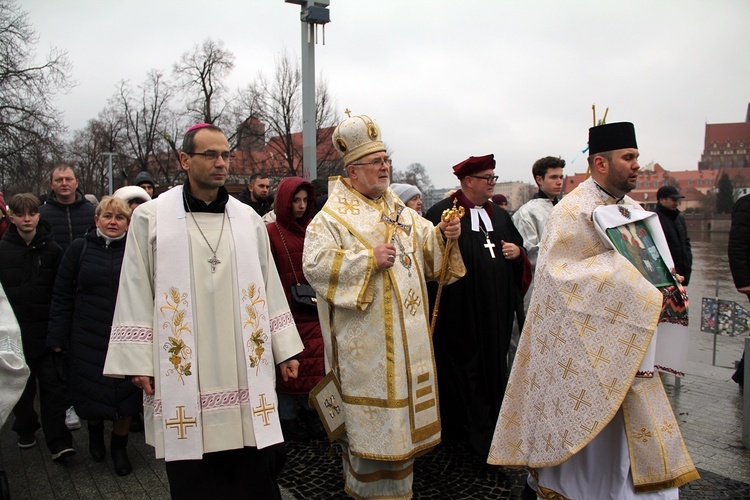 Święto Jordanu u grekokatolików - ekumeniczna ceremonia nad Odrą