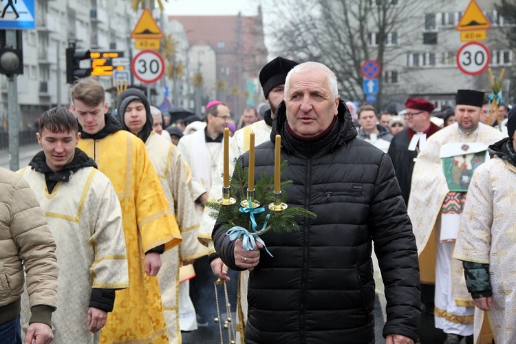 Święto Jordanu u grekokatolików - ekumeniczna ceremonia nad Odrą