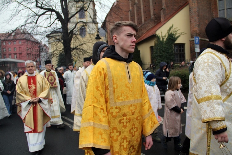 Święto Jordanu u grekokatolików - ekumeniczna ceremonia nad Odrą