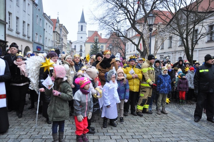 Uliczne jasełka w Zielonej Górze