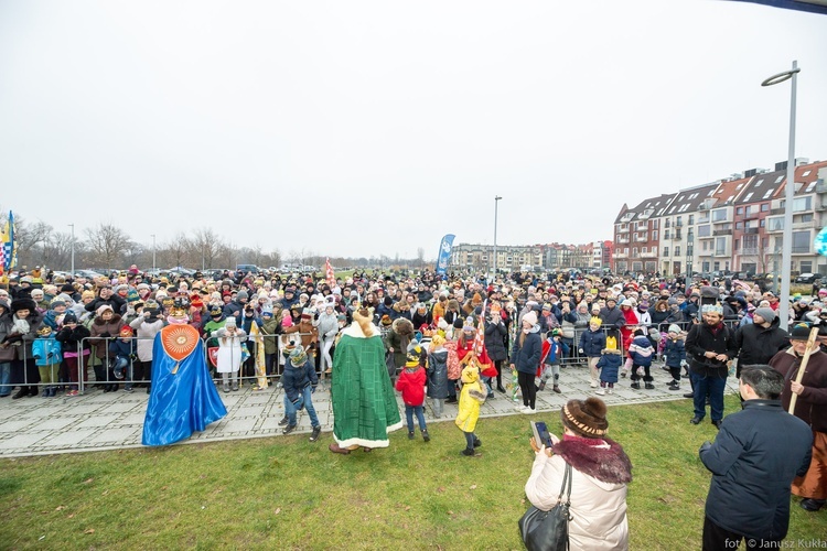 Trzej Królowie na ulicach Głogowa