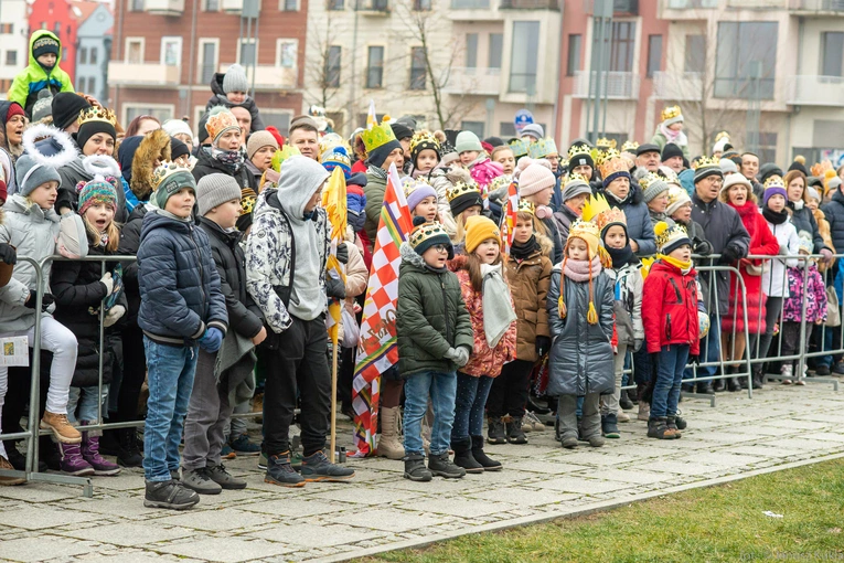 Trzej Królowie na ulicach Głogowa