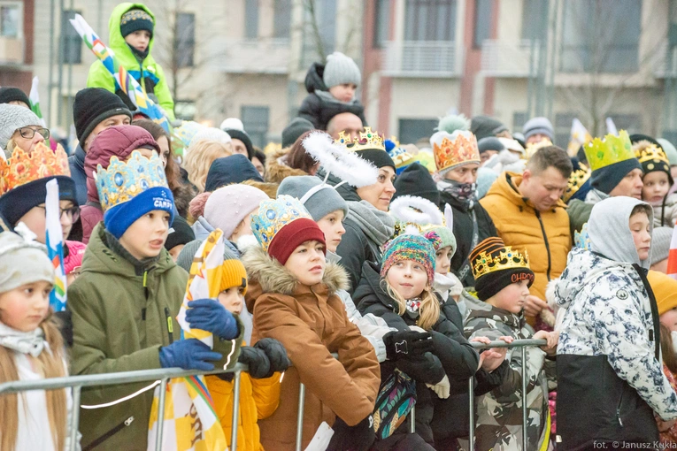 Trzej Królowie na ulicach Głogowa