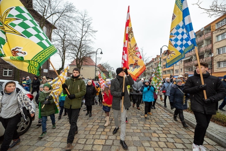 Trzej Królowie na ulicach Głogowa