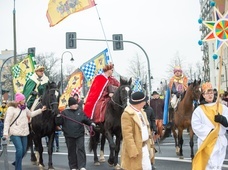 Trzej Królowie na ulicach Głogowa