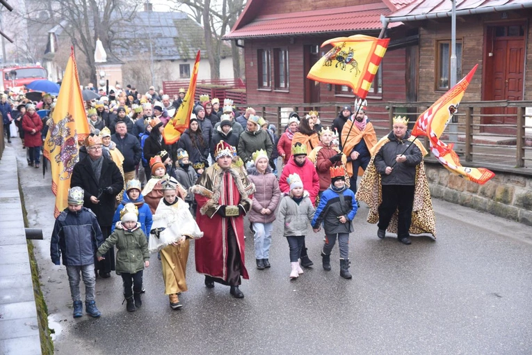 Orszak Trzech Króli w Zakliczynie