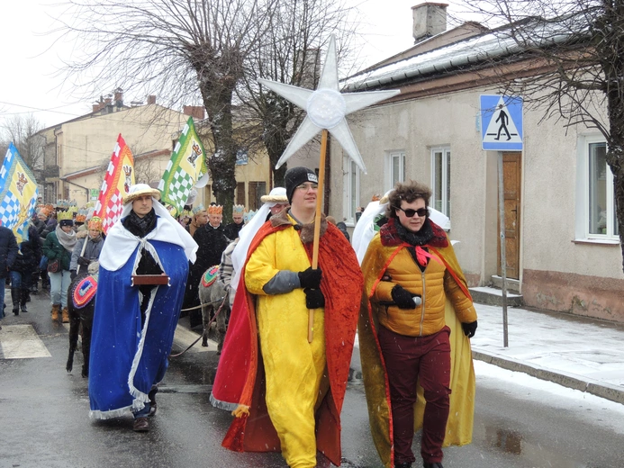 Orszak tzrech Króli w Żychlinie