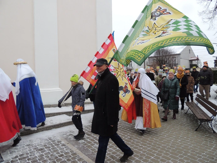 Orszak tzrech Króli w Żychlinie