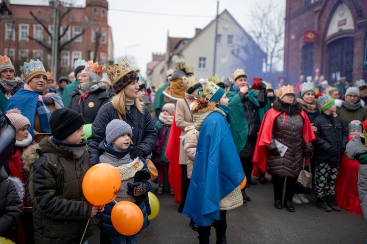 Orszak Trzech Króli w Środzie Śląskiej 2024