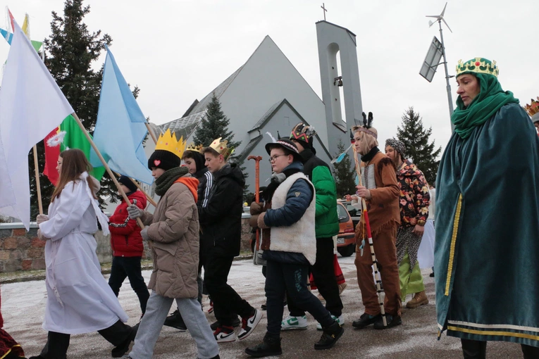 Strzegowo. Orszak Trzech Króli