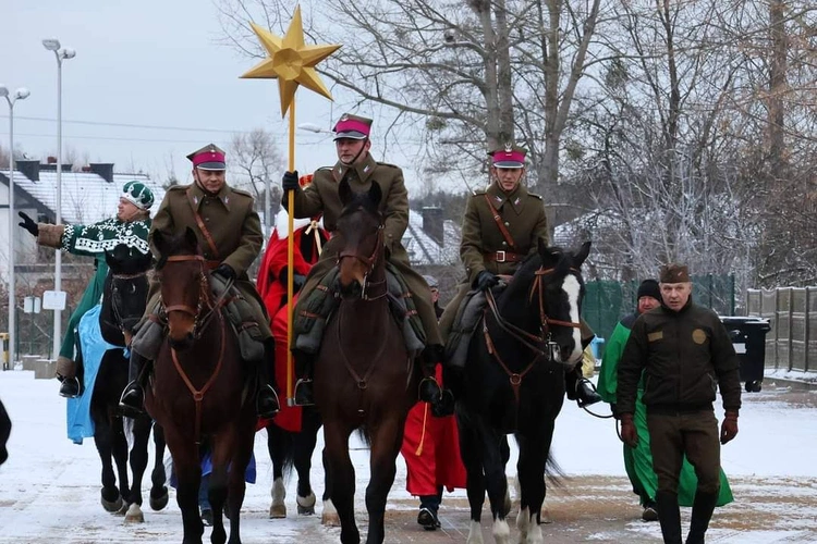 Gąbin. Orszak Trzech Króli