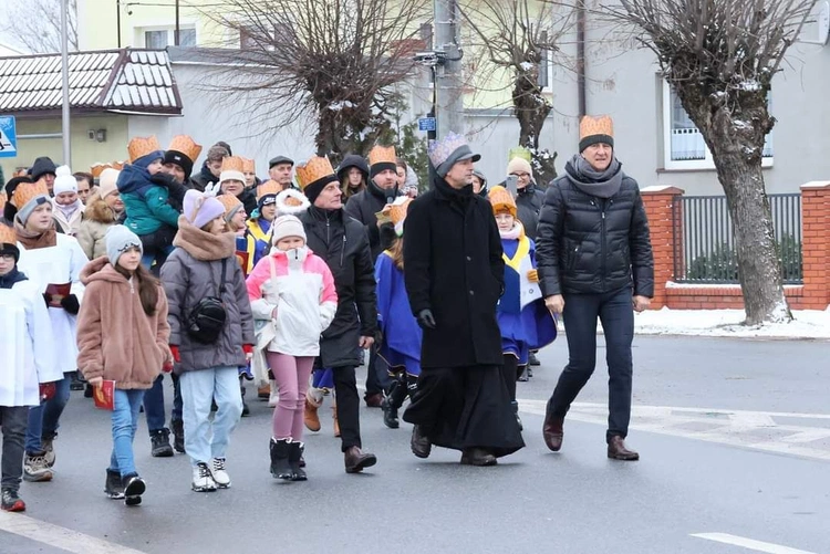 Gąbin. Orszak Trzech Króli