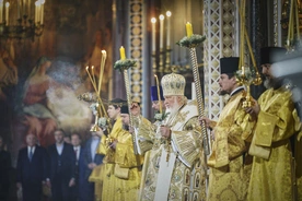 Jaki procent Rosjan wziął udział w prawosławnych liturgiach bożonarodzeniowych? Nikły