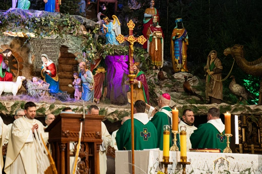 Kolędowanie kleryków w Katowicach-Panewnikach