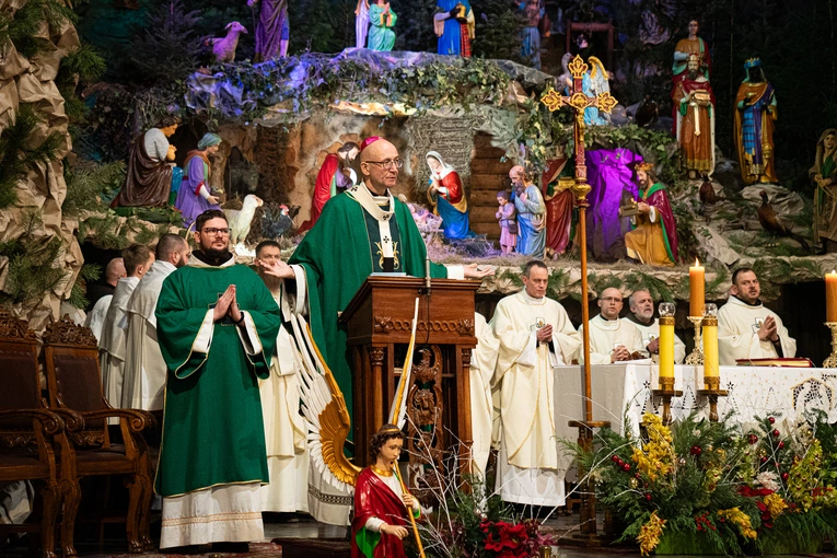 Kolędowanie kleryków w Katowicach-Panewnikach
