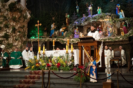 Kolędowanie kleryków w Katowicach-Panewnikach