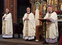 Wspólna celebracja Eucharystii.