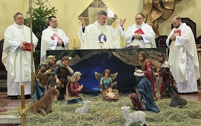 Biskup przewodniczył Eucharystii w kościele św. Maksymiliana Kolbego.