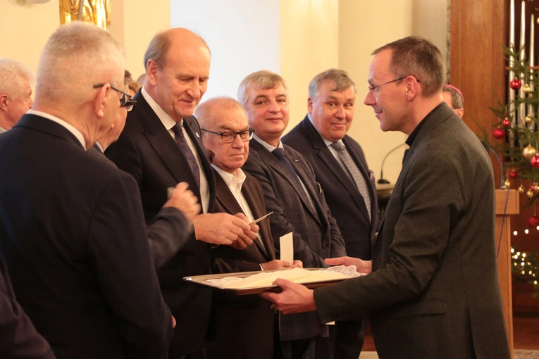 Płock. Spotkanie samorządowców z bp. Stułkowskim