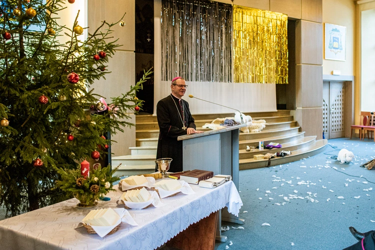 Spotkanie opłatkowe katechetów