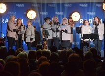 W koncercie kolęd wystąpił radomski zespół Gaudeamus.