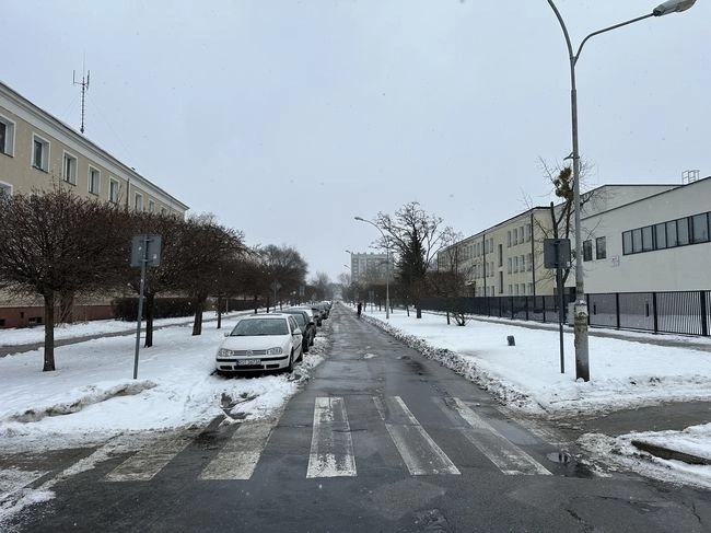 Ul. Prymasa Stefana Wyszyńskiego w Stalowej Woli.